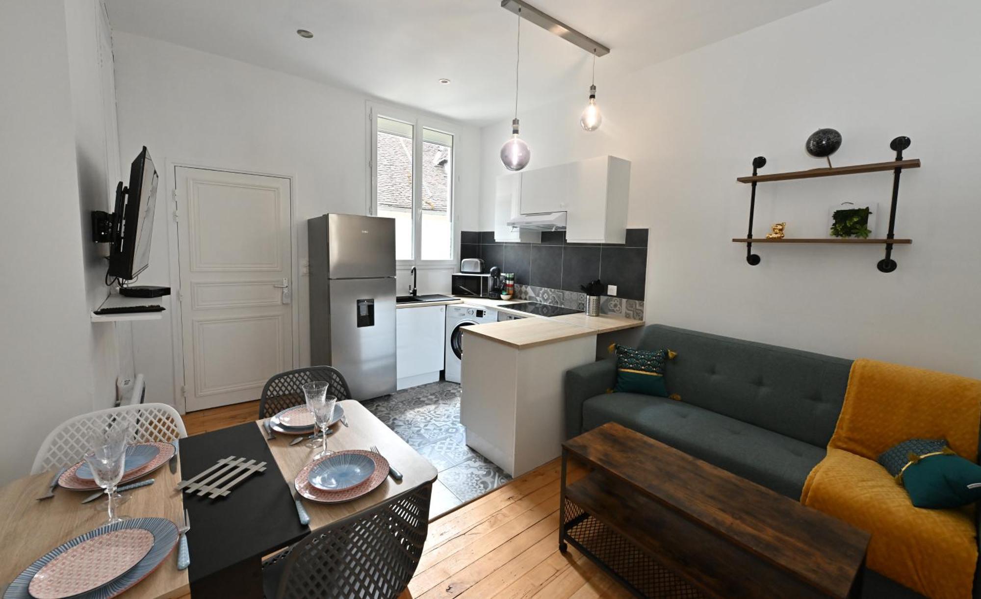 3 Appartements Premium Au Pied De La Cathedrale - Hypercentre 상스 외부 사진